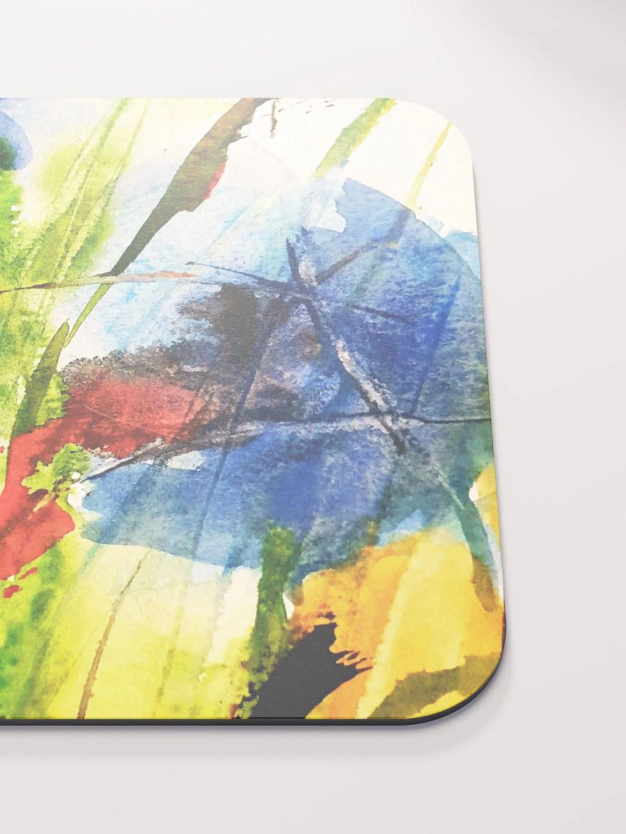 blue watercolour flowers on placemat product image (5)