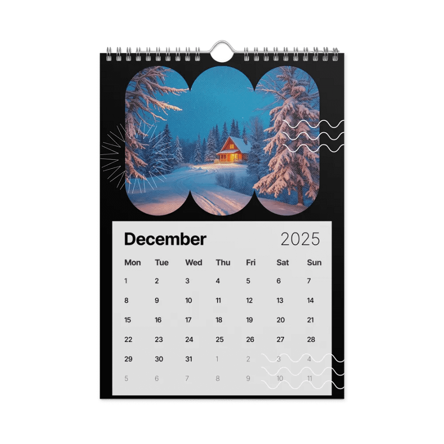 SEASONAL NATURE WALL CALENDAR 2025 product image (4)