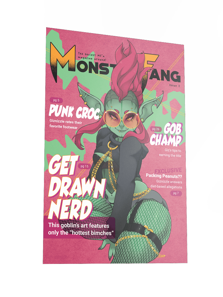 Giz MonsterFang Print product image (2)