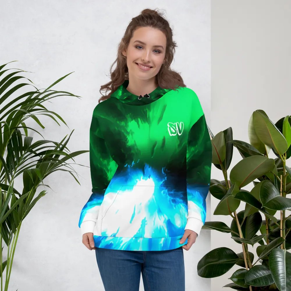 STRAIGHT VIBIN NEON COLOR FADE STYLE ZORO V RYUMA HOODIE product image (5)