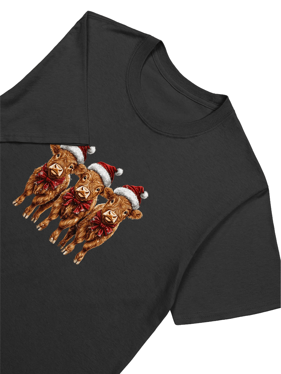 Baby Highland Cows Unisex Christmas T-Shirt product image (19)