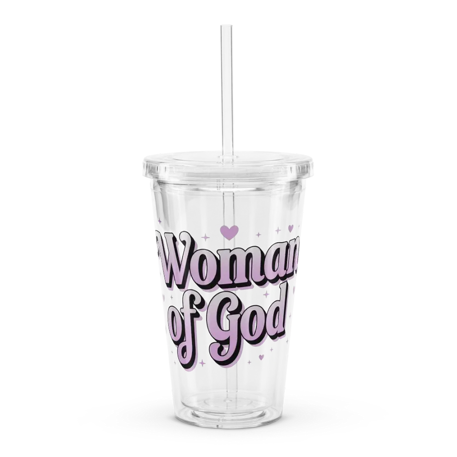 Woman of God Clear Tumbler product image (1)