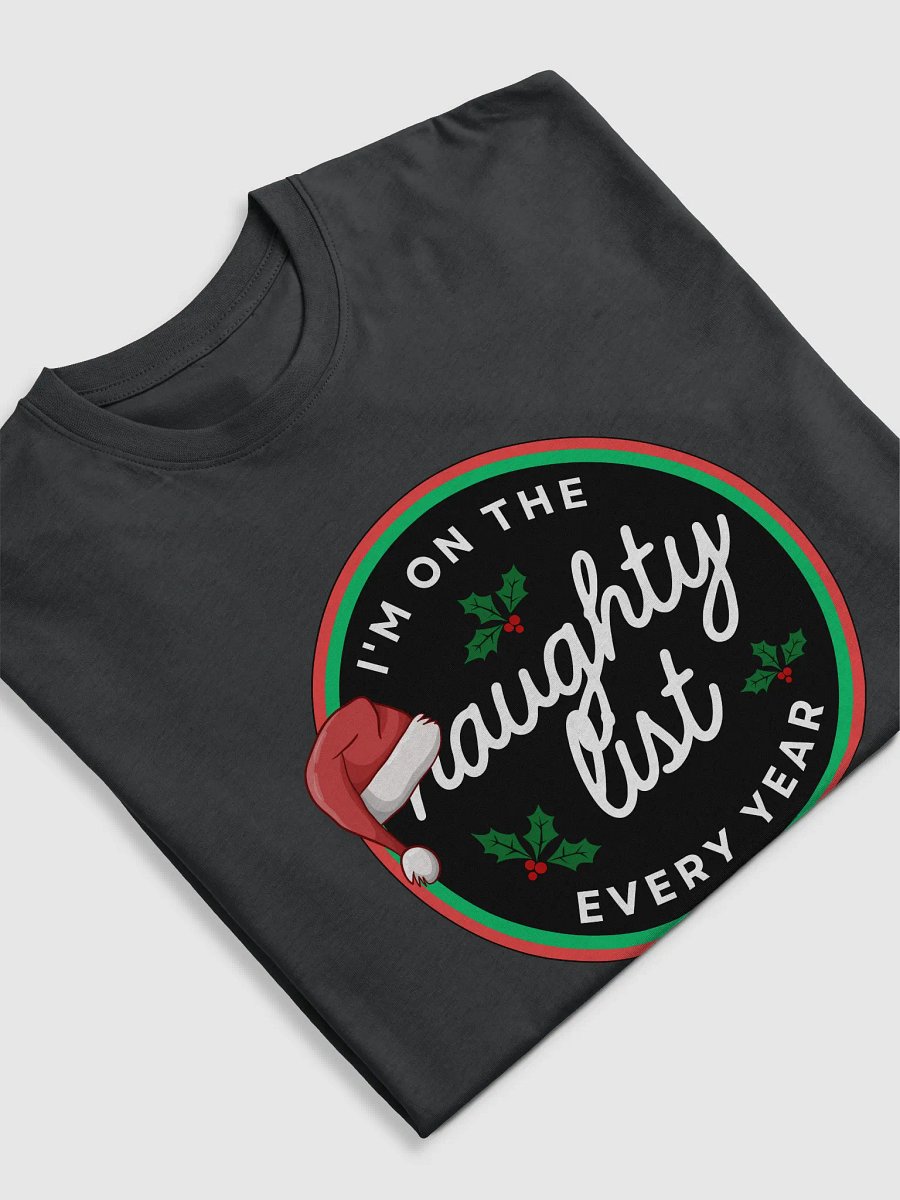 Naughty List Santa Tee product image (5)