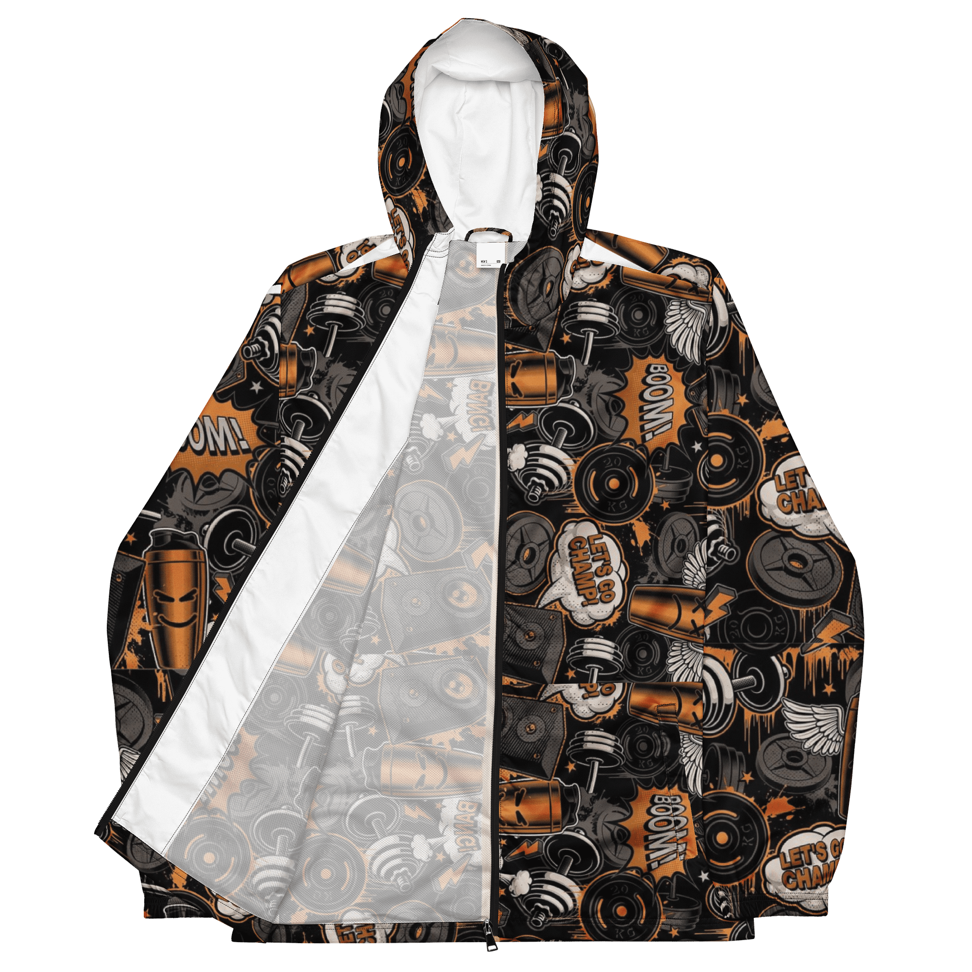 Urban Vibes All-Over Print Windbreaker product image (4)