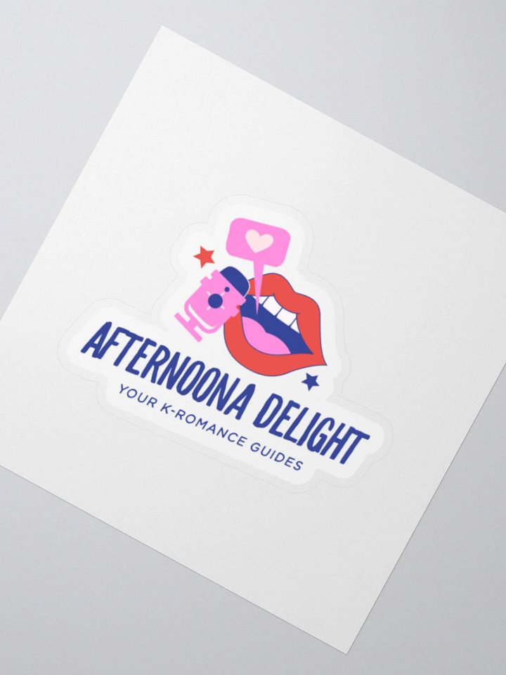 AfterNoona Delight Logo Sticker product image (2)