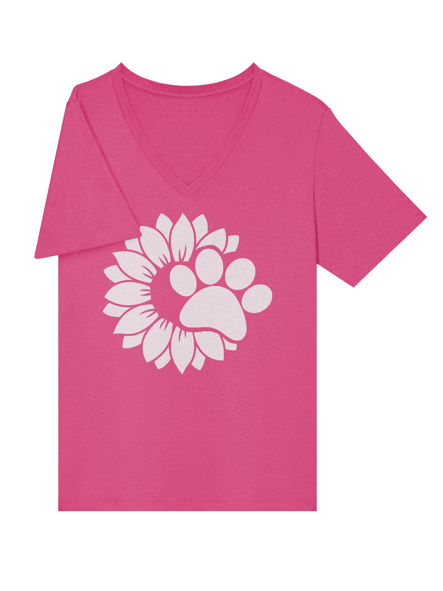 Sunflower Paw V-Neck Tee product image (60)