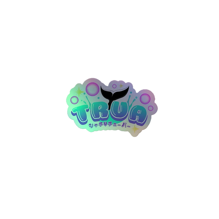 Colorful Logo Holographic Sticker! product image (1)