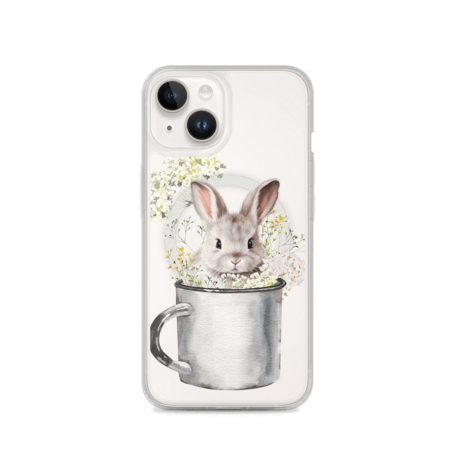 Bunny in a Mug iPhone® MagSafe® Case product image (1)