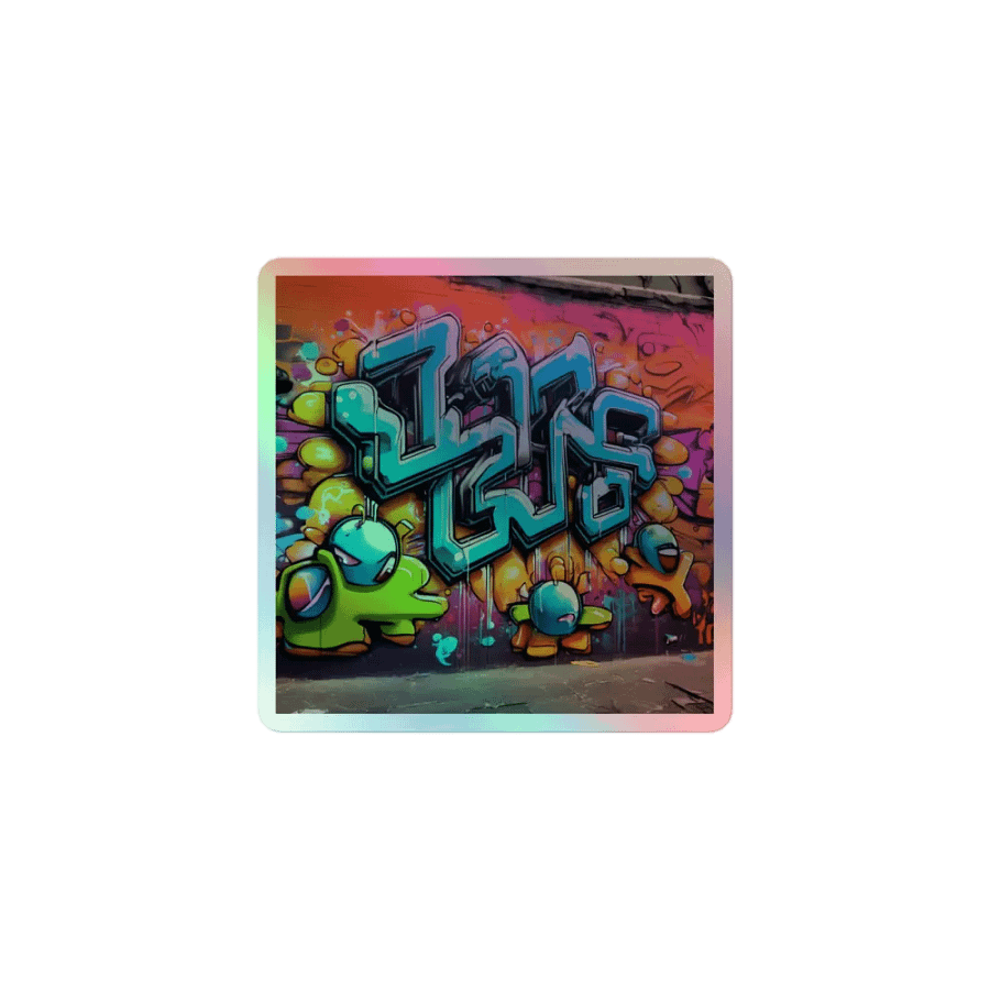 graffiti like sticker product image (1)
