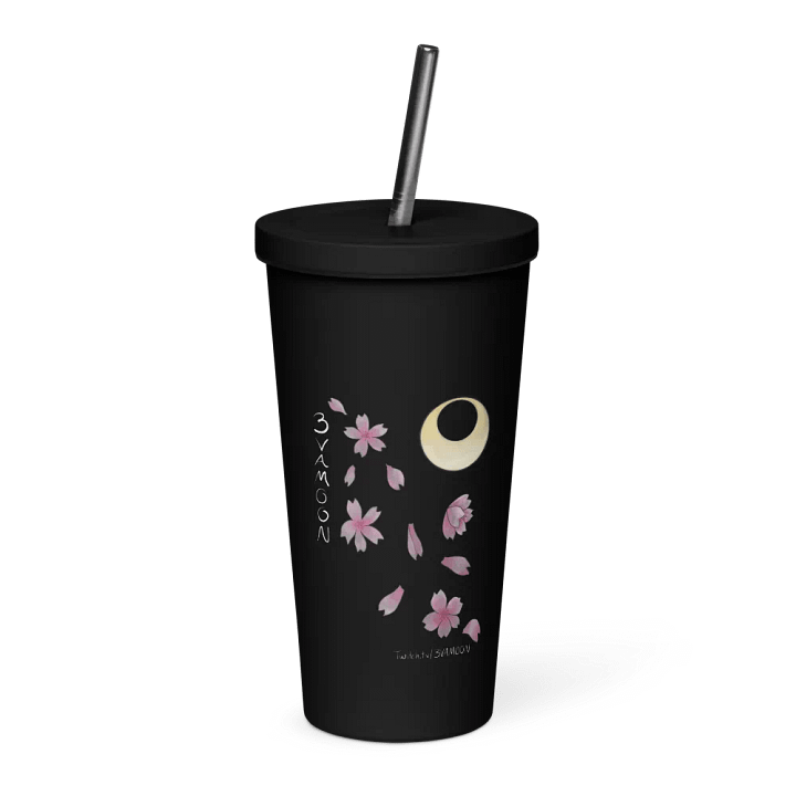 Sakura Blossom Insulated Tumbler w/ Straw product image (2)