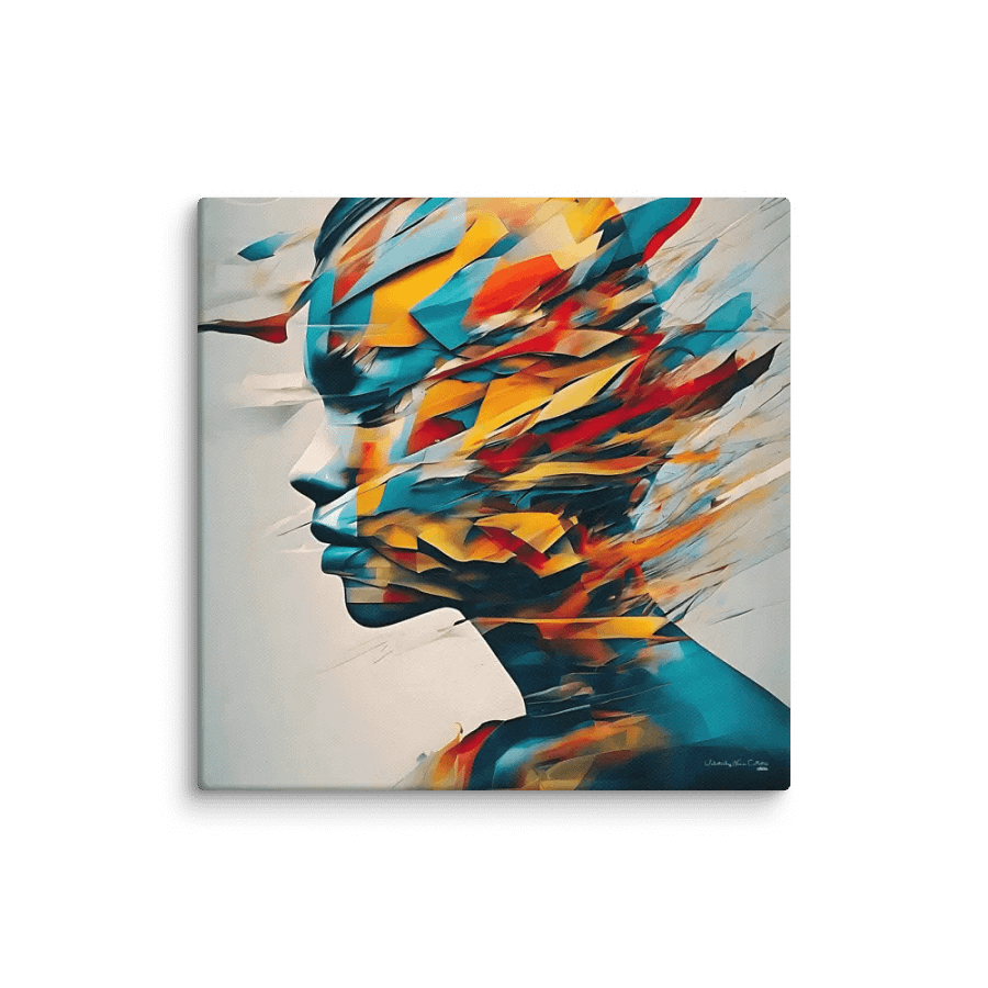 Understanding Women | Anger at Yourself | Canvas Artistic Painting product image (7)