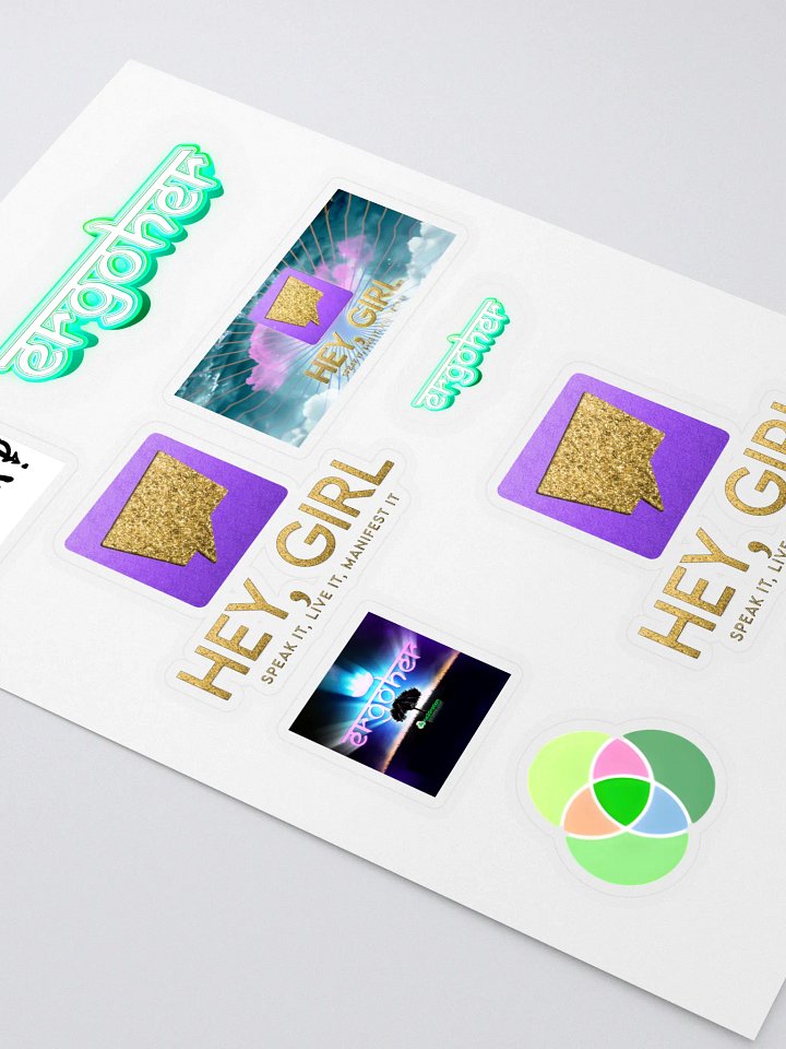 O2G Voices Sticker Sheet product image (2)