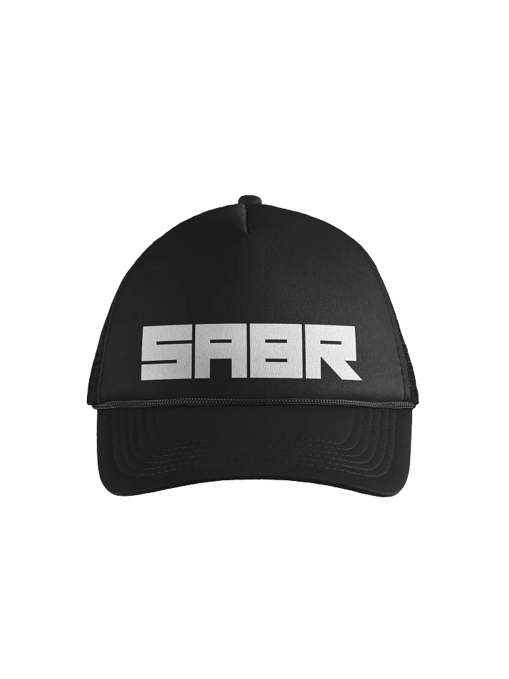 SABR White Logo Unisex Trucker Hat product image (1)