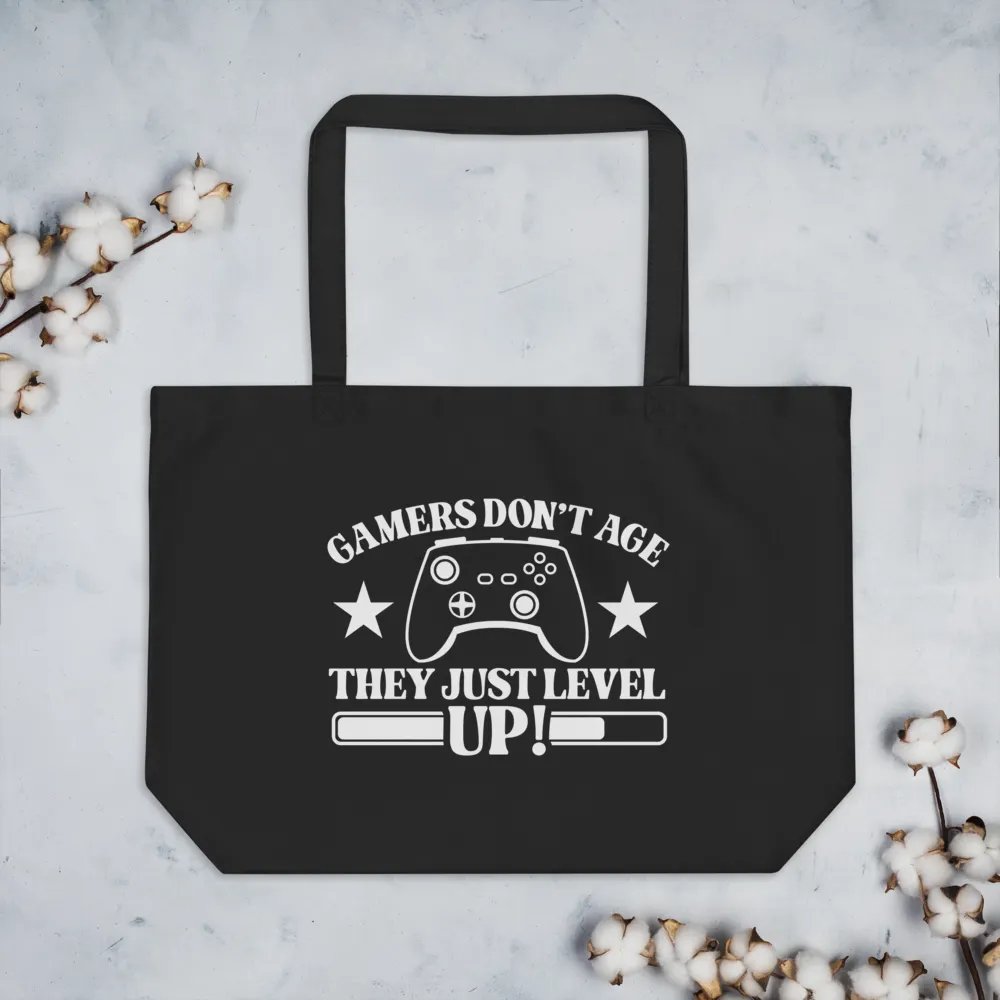 Gamers Don't Age They Just Level Up Bag product image (7)