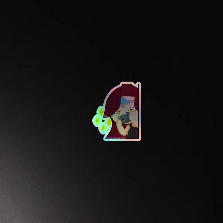4k HOLOGRAPHIC STICKER product image (4)