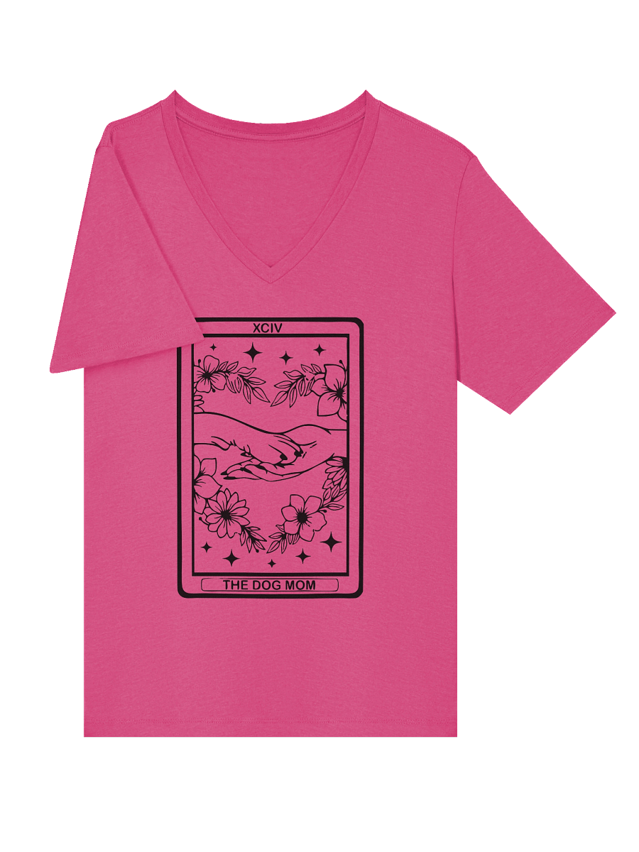🌙 “V-Neck Dog Mom Tarot Tee” product image (3)