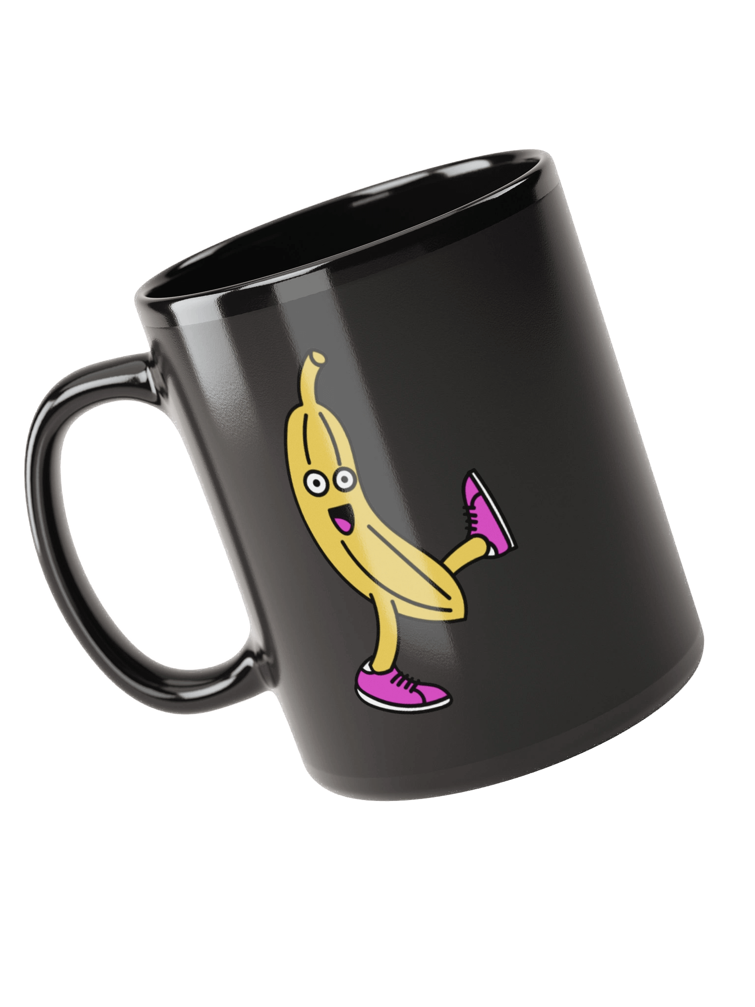 Happy Banana Dance Black Coffee Mug product image (4)
