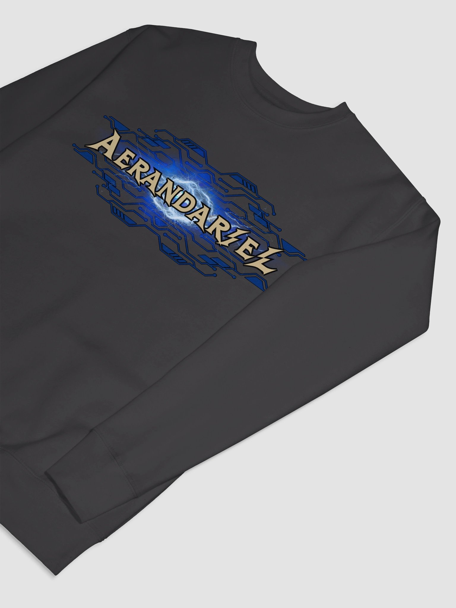 Aerandariel Electric Blue Logo Sweatshirt product image (42)