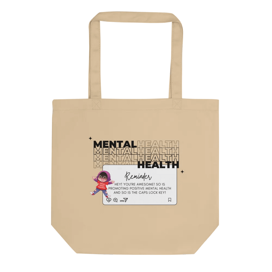 Mental Health Awareness Tote - Light product image (1)
