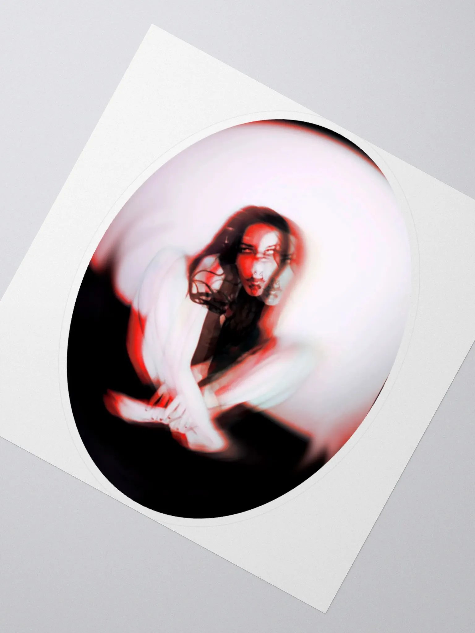 Demonic Embrace Matte Sticker product image (4)
