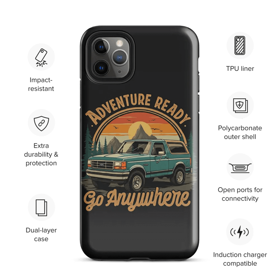 Adventure Ready Tough iPhone Case product image (35)