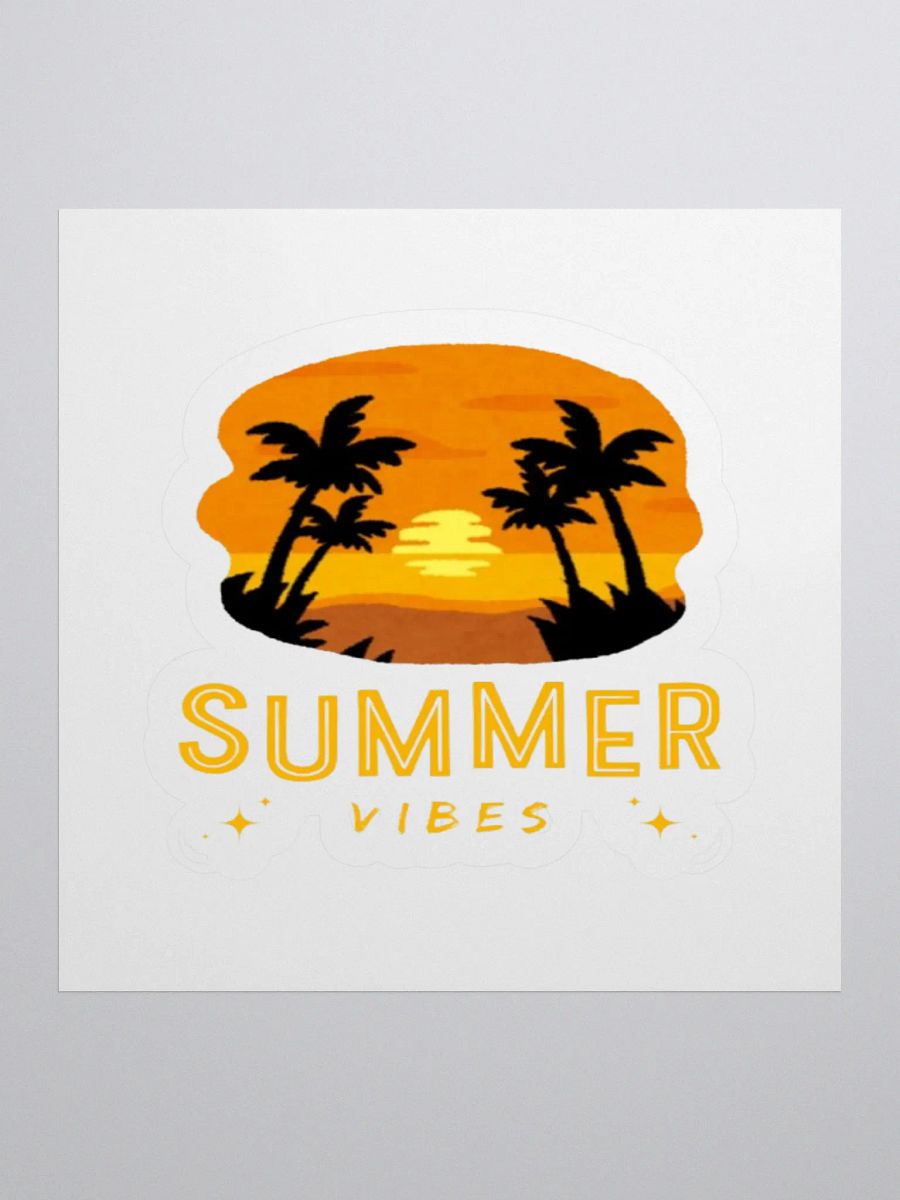 Summer Vibes Sticker product image (1)
