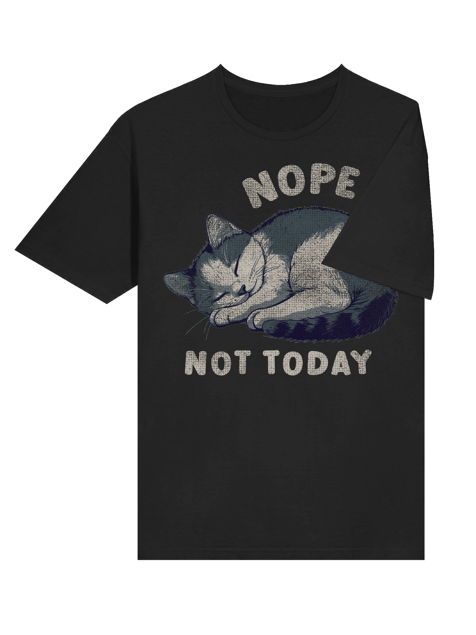 Nope Not Today Cat Nap T-Shirt product image (33)