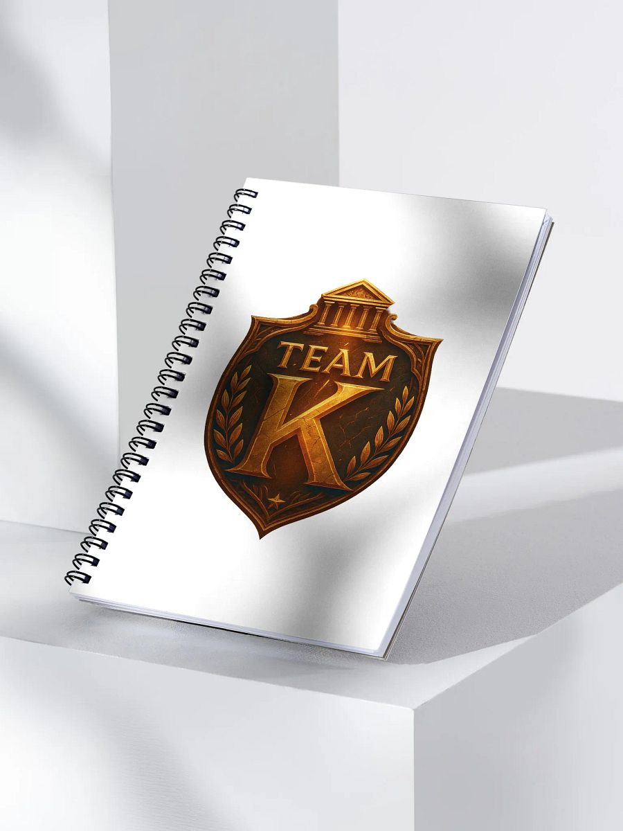 Team K V-5 Spiral Notebook product image (3)
