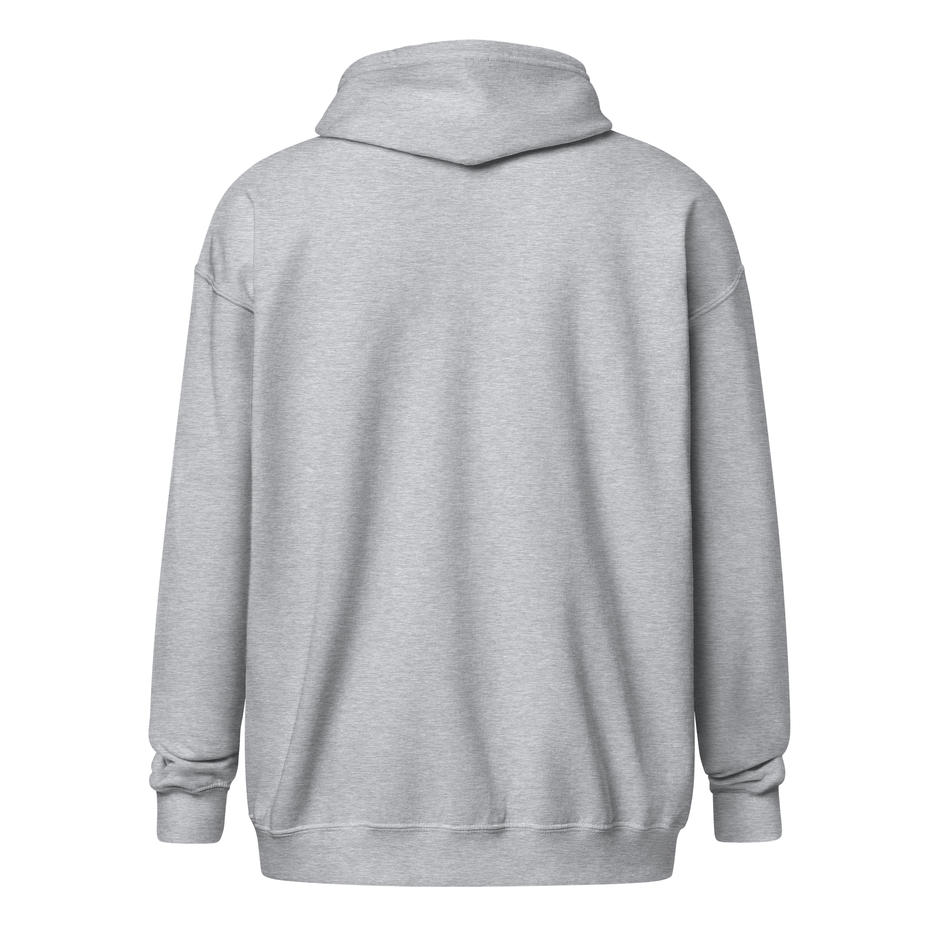 SOUTH BUFFALO Heavy Blend Zip Hoodie GREY product image (2)