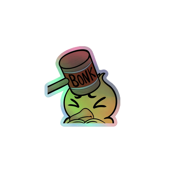 Bonk Holo Sticker product image (1)