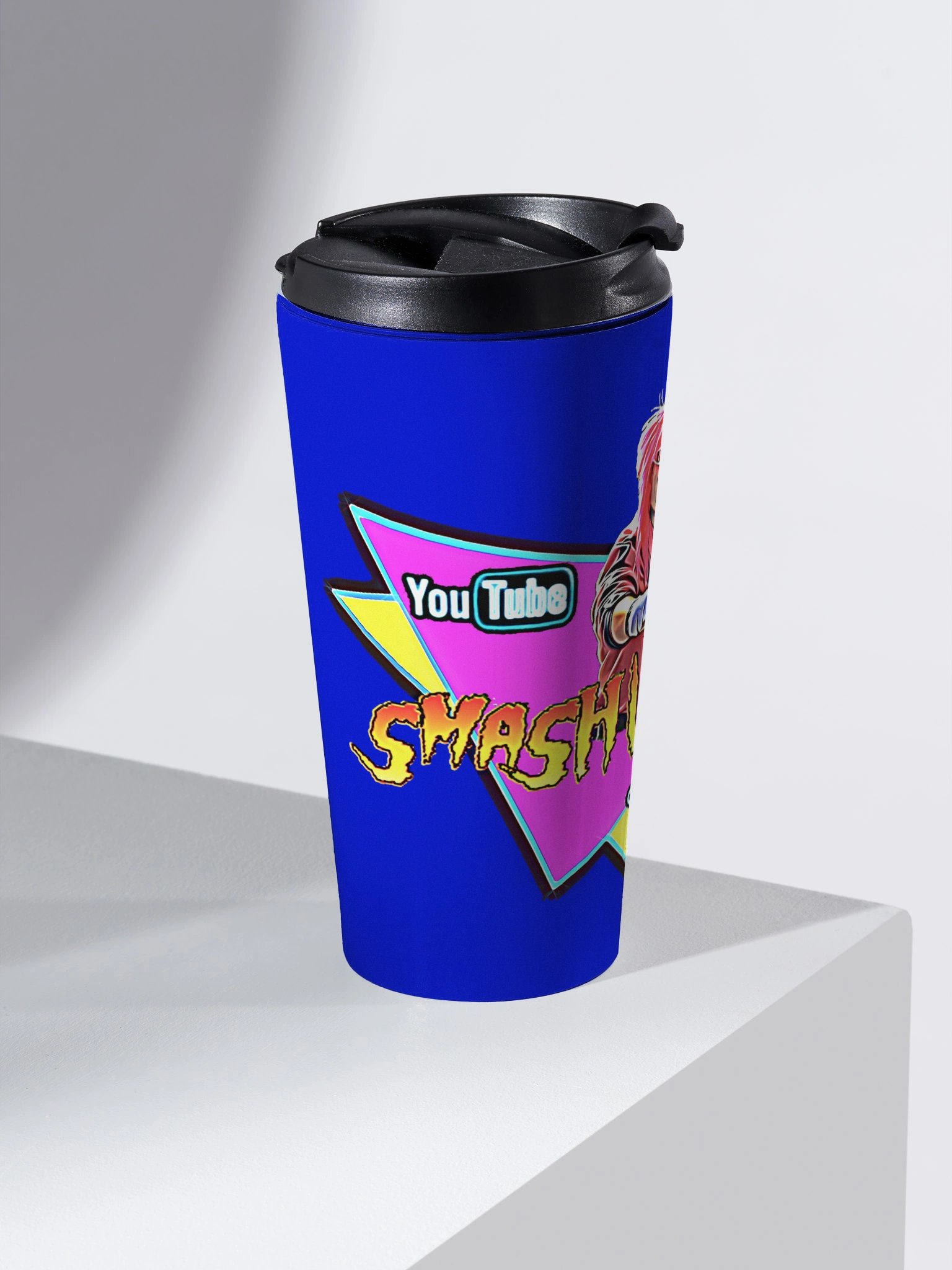 Retro Smash Ventura TV Travel Mug product image (2)
