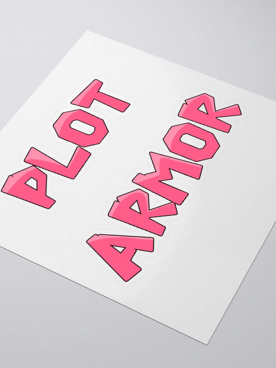 plot armor sticker product image (3)