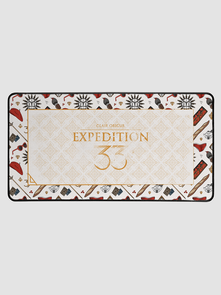 Expedition 33 White Desk Mat product image (1)