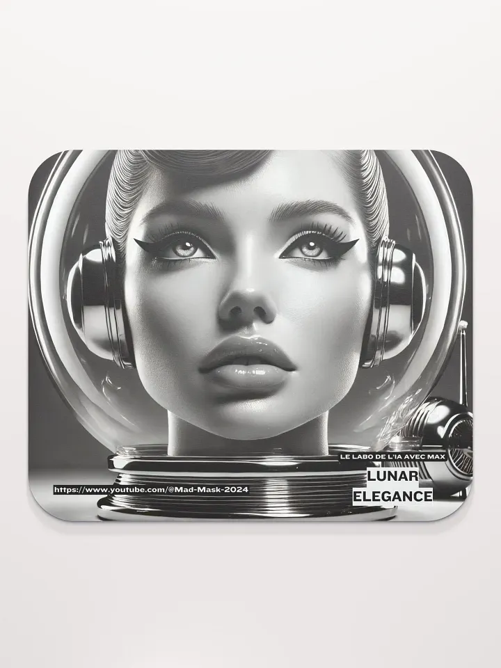 Classic Mouse Pad : Lunar Elegance product image (2)