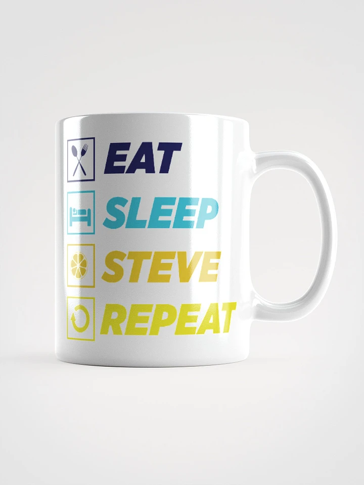 Eat. Sleep. Steve. Repeat. - Mug product image (1)
