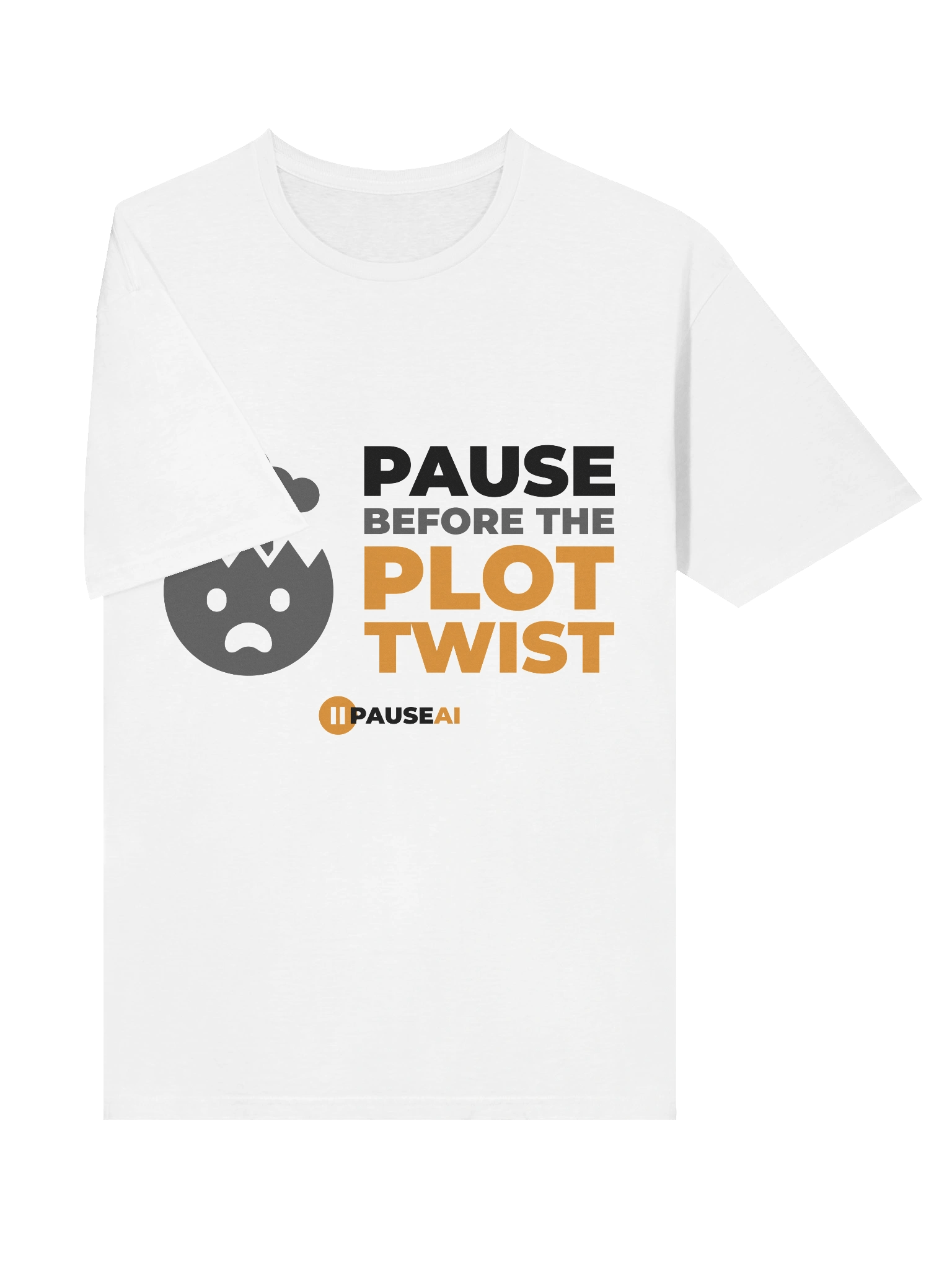 PauseAI Before the Plot Twist (White) product image (5)