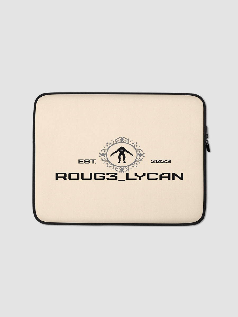 [roug3_lycan] Laptop Sleeve Natural product image (1)