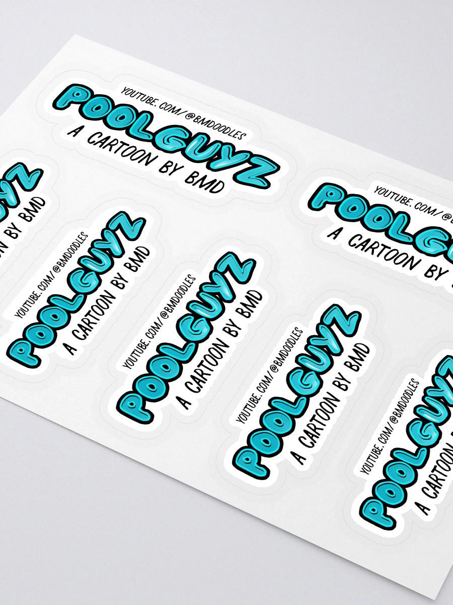 Spam Pool Guyz Sticker Sheet product image (3)