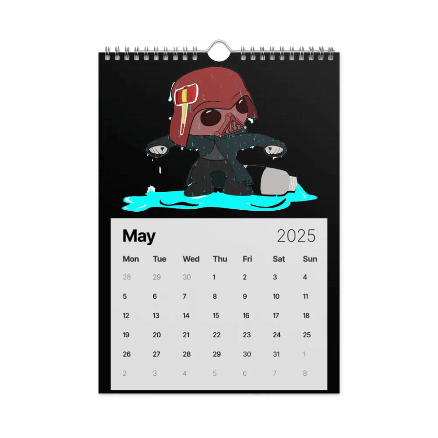 2025 Dorn Geek Calendar product image (10)