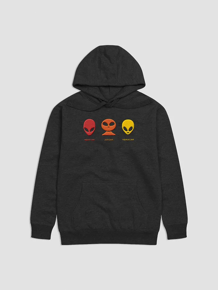 Solar System Aliens Embroidered Hoodie product image (1)
