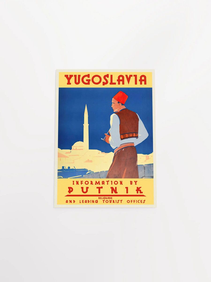 Yugoslavia. Denmark, 1930s (English version) — retro vintage travel poster product image (9)