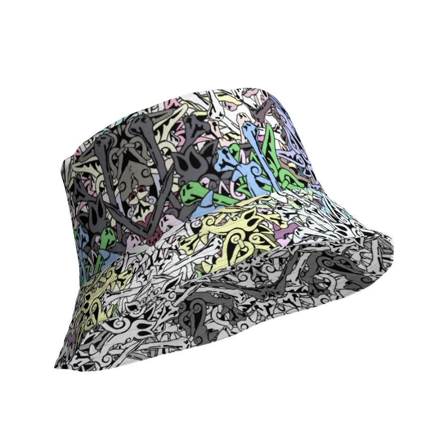 Jorgy Roger BW/Pastel Bucket Hat product image (3)