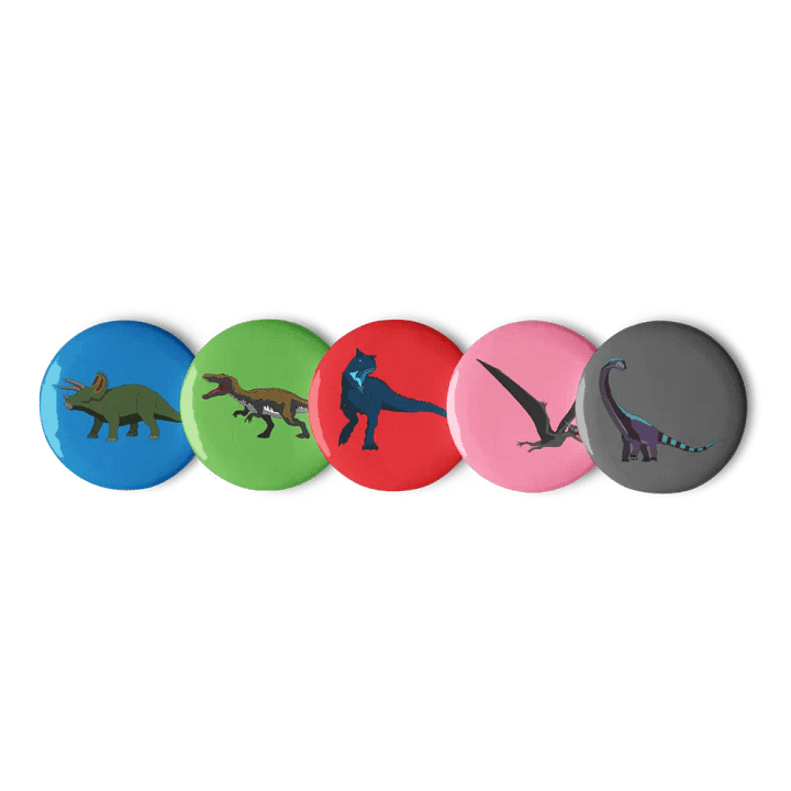 Jurassic Furry Pins (Wave 3) product image (1)