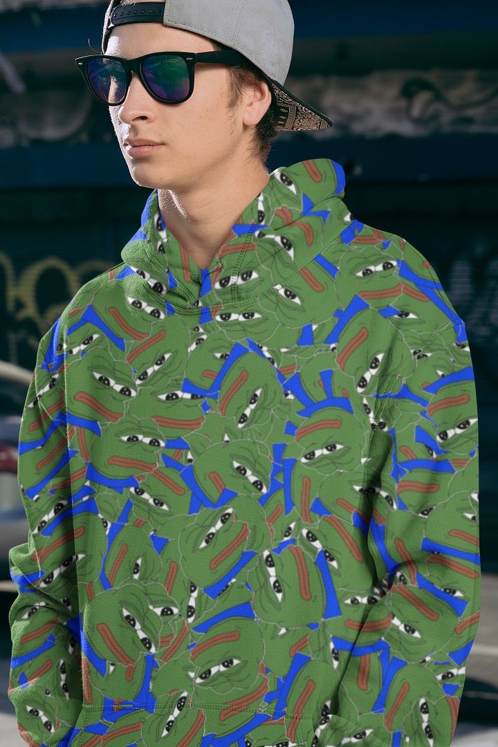 $PEPE Full Printed Unisex Hoodie product image (2)