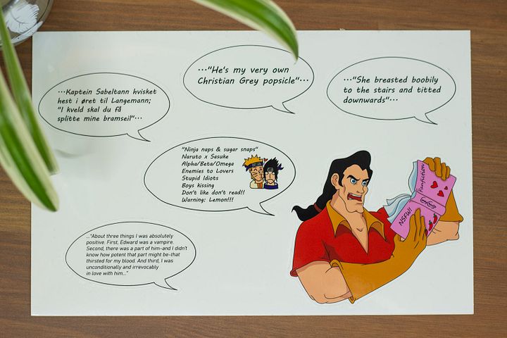 Fanfiction Sticker Sheet product image (1)