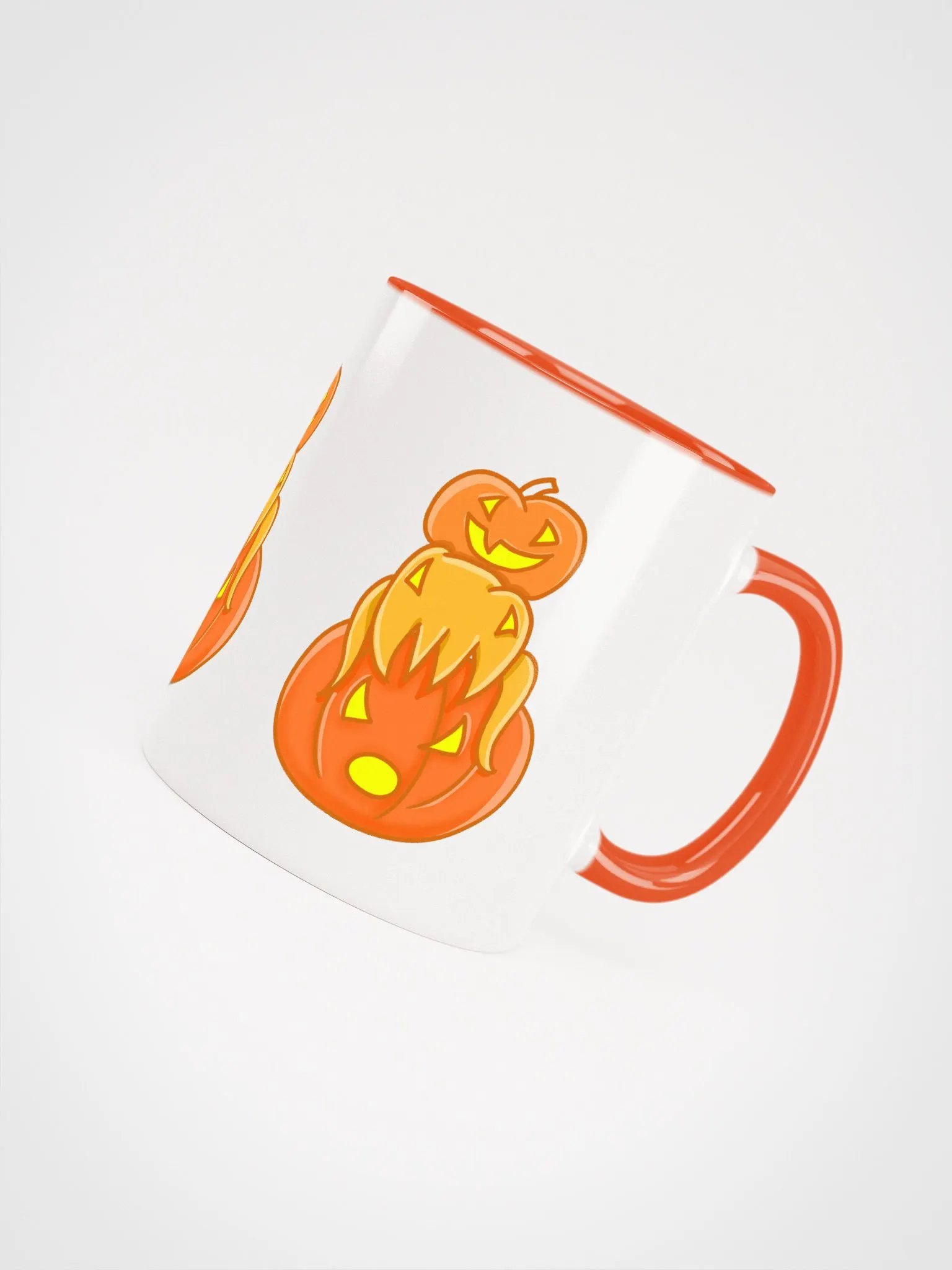 Cuttle Pumpkin Stack double sided- color mug product image (34)