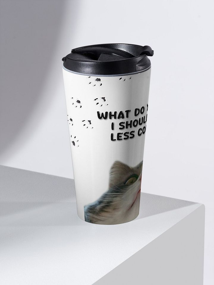 Zoey Travel Coffee Mug - LESS COFFEE??? product image (2)