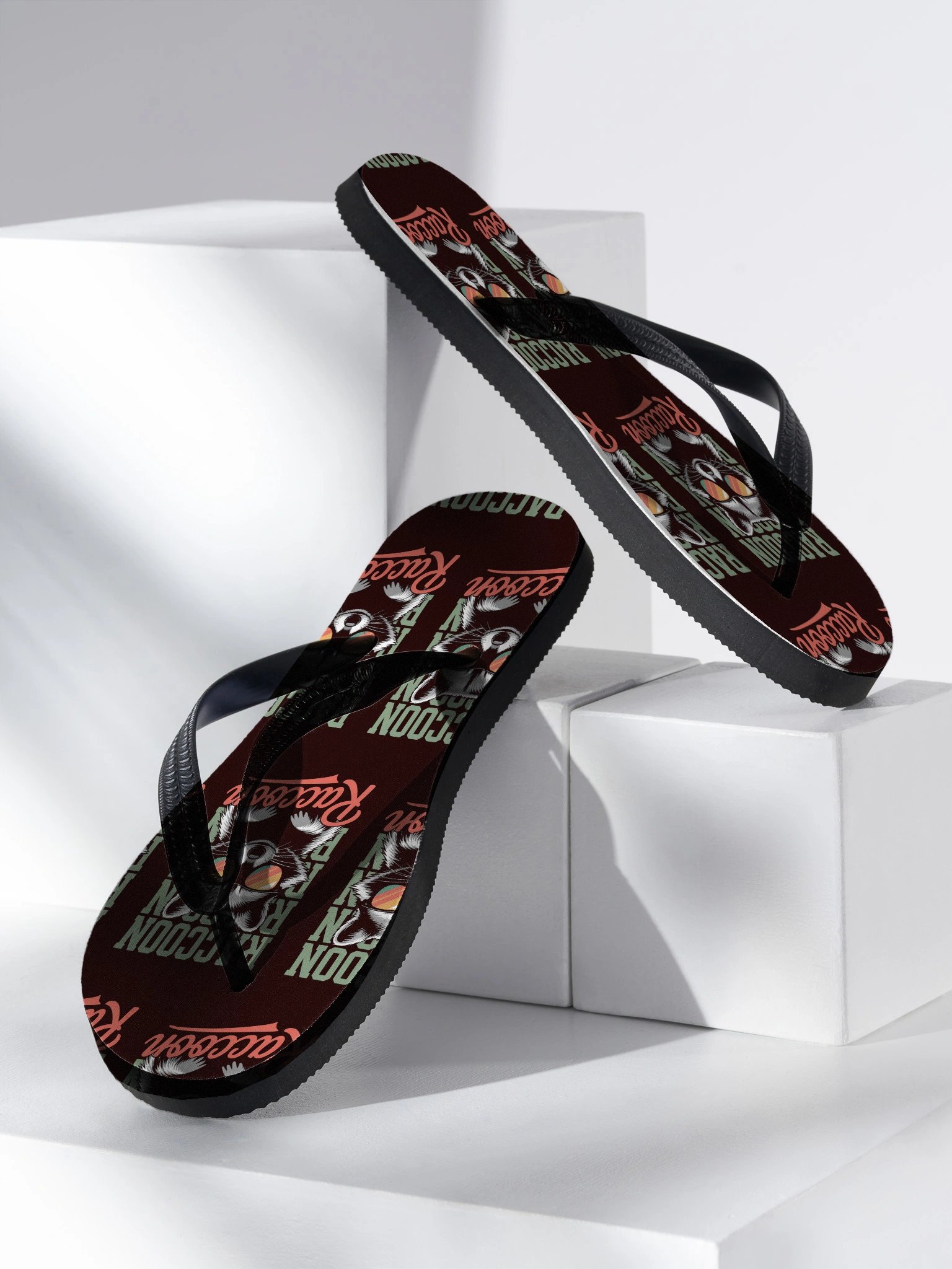 Raccoon Chic Sunglasses Flip-Flops product image (2)