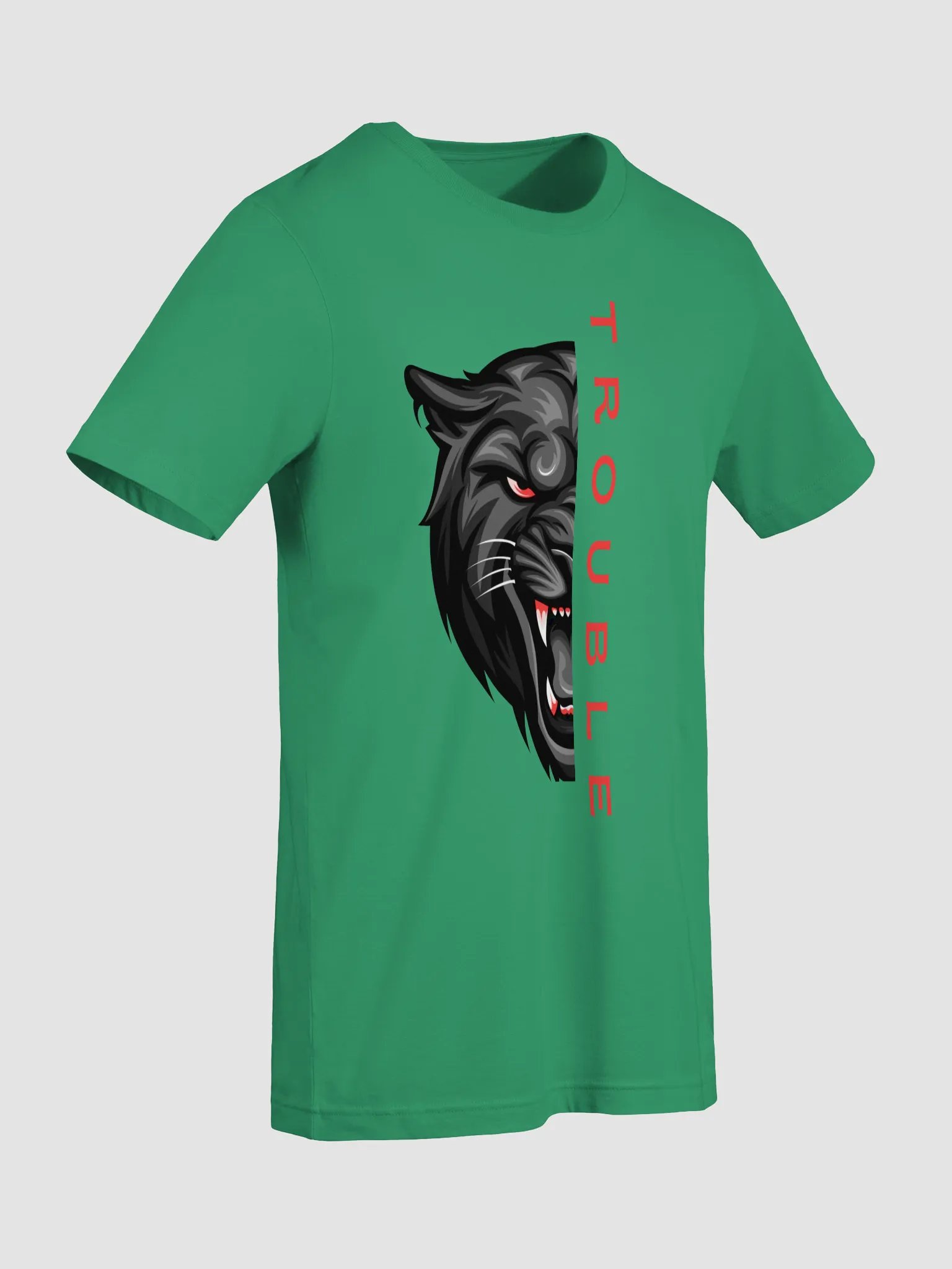 Trouble T-Shirt – Panther Graphic Tee | Bold Streetwear product image (35)