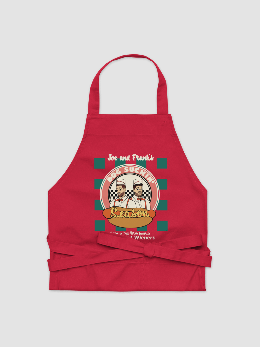 Dog Suckin' Apron (Red) product image (1)